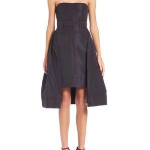 NWOT Vera Wang Strapless Overlay Pencil Dress 4 - Picture 10 of 10